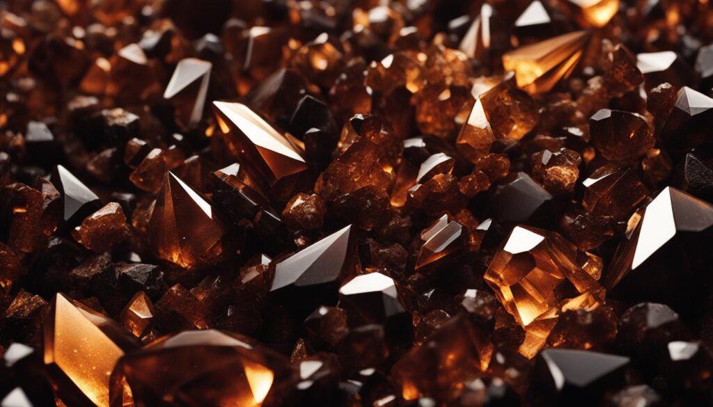 Brown Crystal Colors