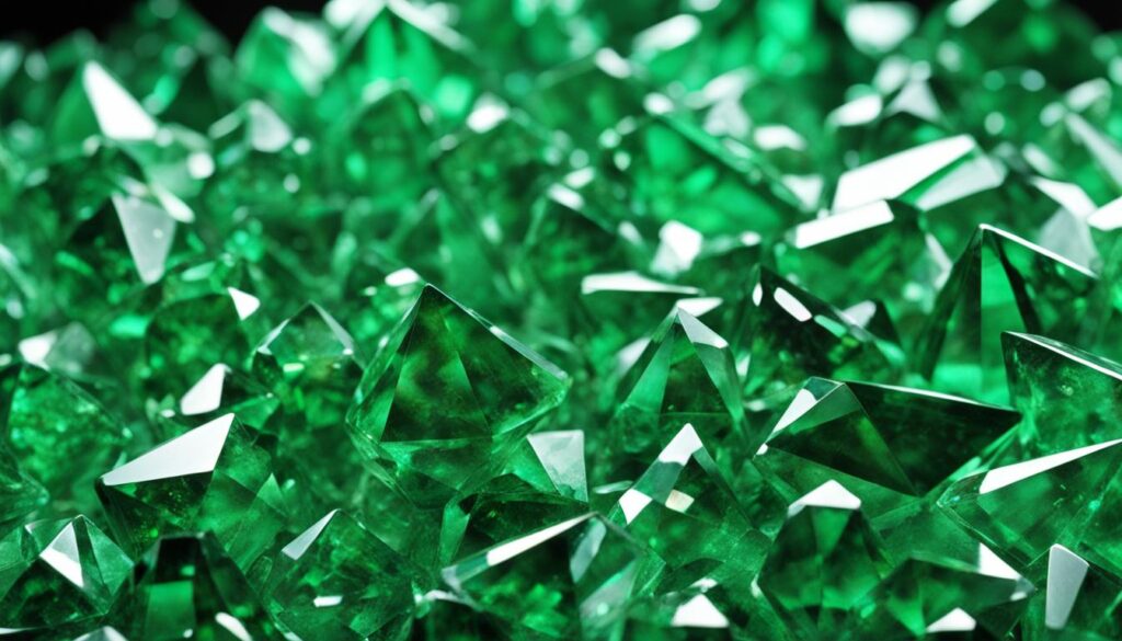 Clear Green Crystals