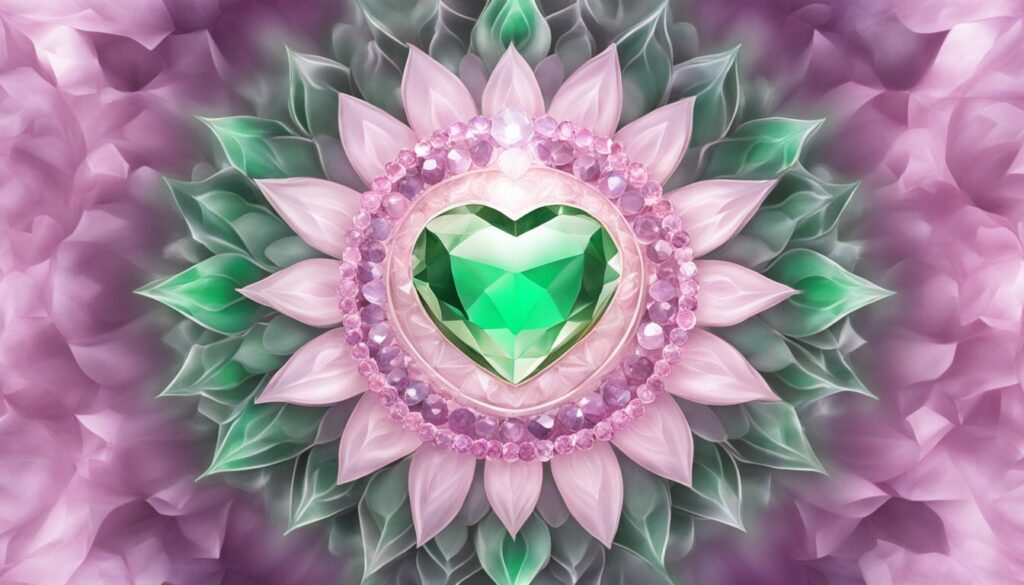 Heart and Crown Chakras