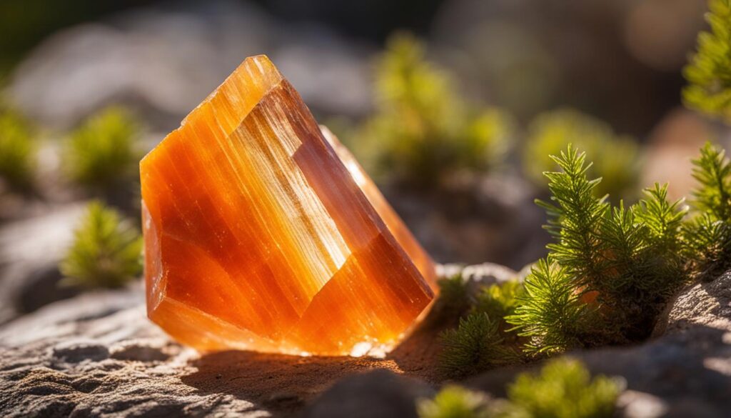 Orange Calcite