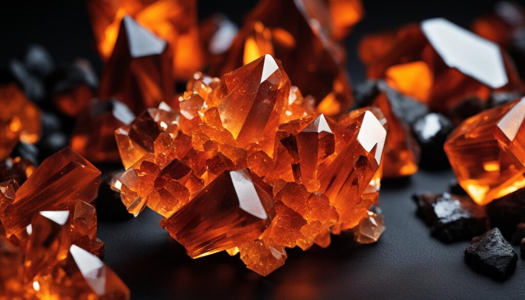 Orange Crystals