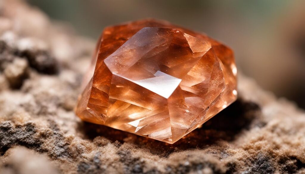 Peach-Colored Apatite