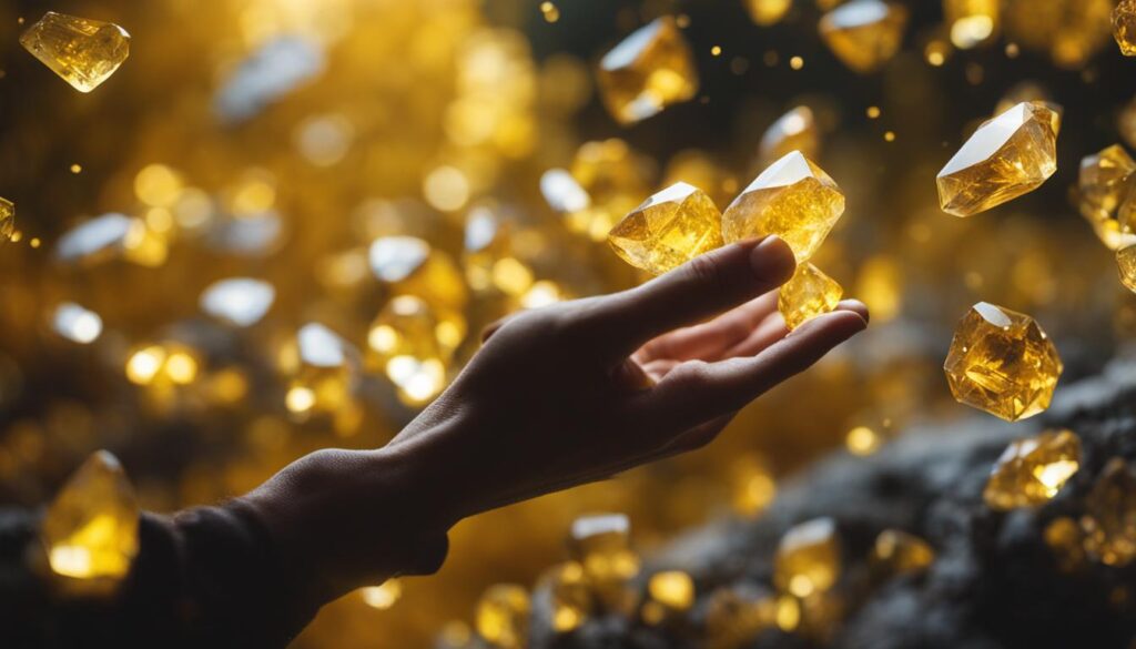 Yellow Crystals in Dreams and Crystal Readings