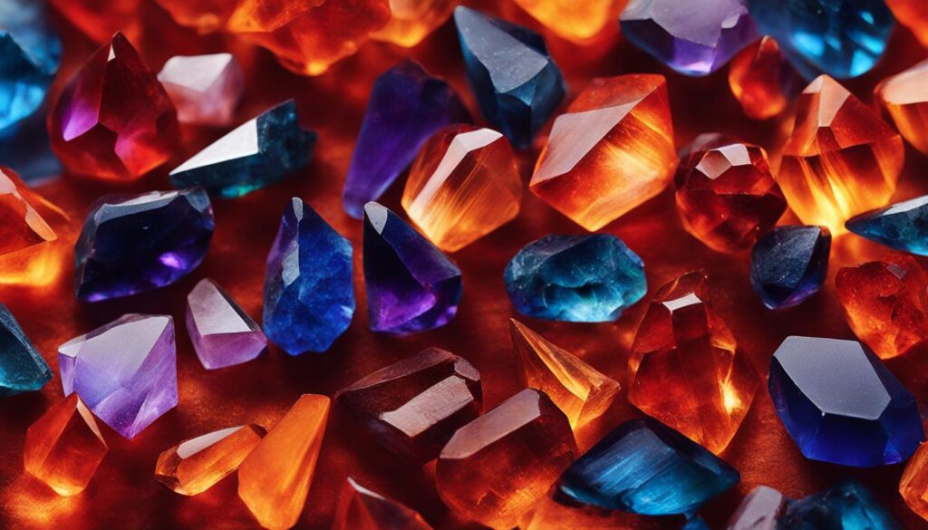 fire element crystals for spiritual growth