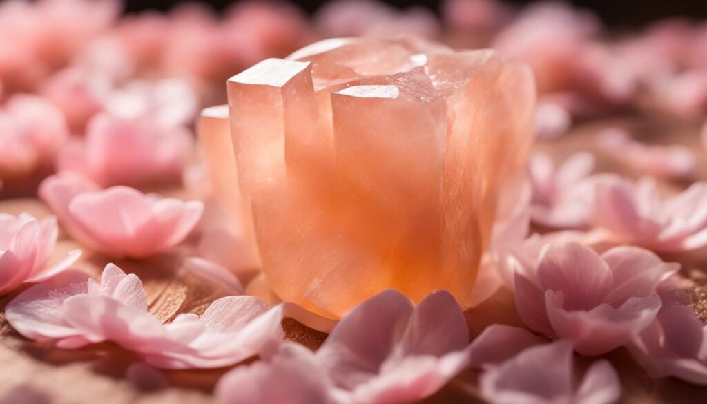 pink calcite crystal