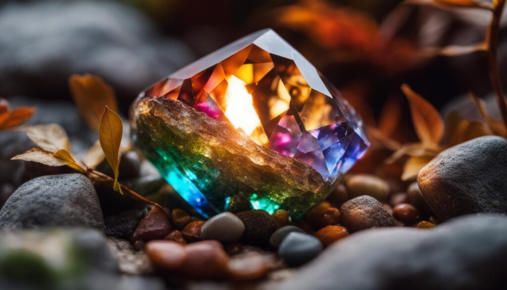 programming crystals with natural elements