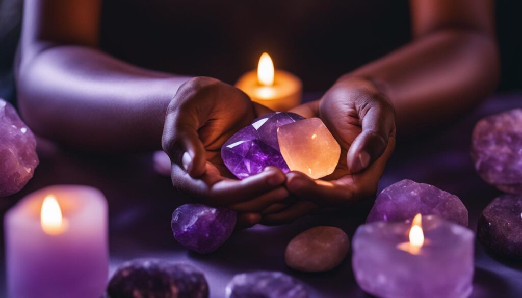 using amethyst for affirmations